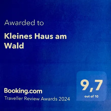 Kleines Haus Am Wald 度假居 Benshausen